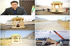 نصب ۴ سکوی نماز در مسیرهای تردد زائران اربعین در لرستان