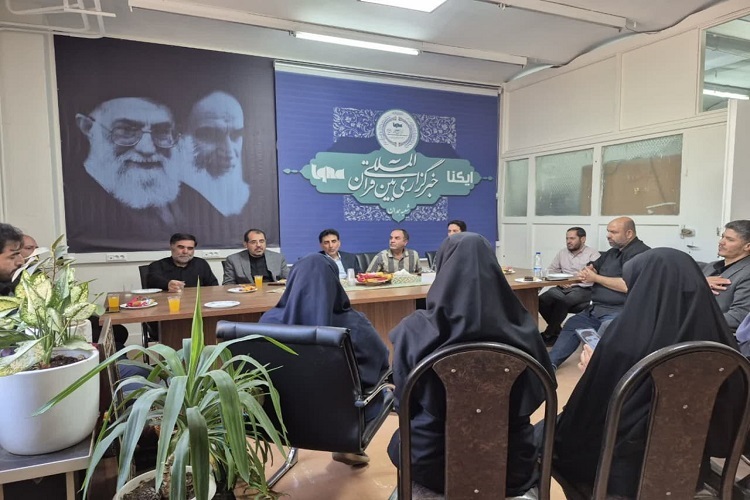 بازدید محمدرضا جوادی مدیرکل ارشاد همدان از دفتر خبرگزاری ایکنا و ایسنا همدان