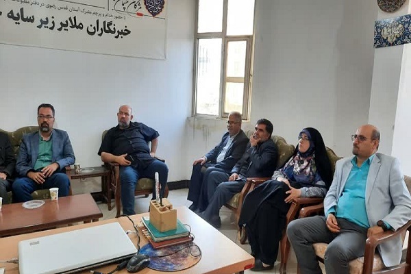 رضا زند اسرار  ، مدیر عامل خانه مطبوعات همدان