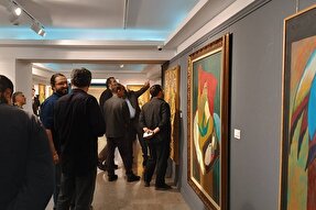 نقاشی‌ها و نگارگری‌های عاشورایی در «به بلندای تاریخ» قاب شد