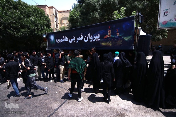 مراسم عزاداری عاشورای حسینی در شهرستان همدان