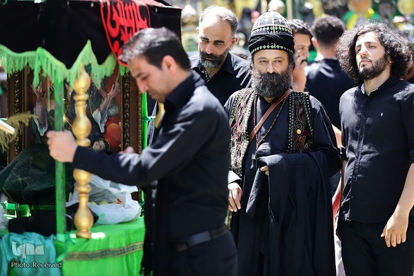 مراسم عزاداری عاشورای حسینی در شهرستان همدان