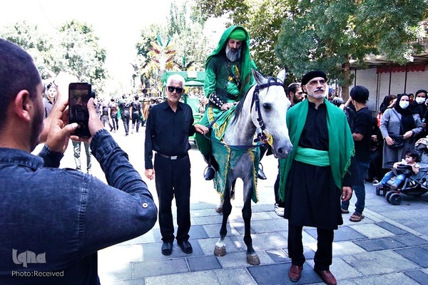 مراسم عزاداری عاشورای حسینی در شهرستان همدان