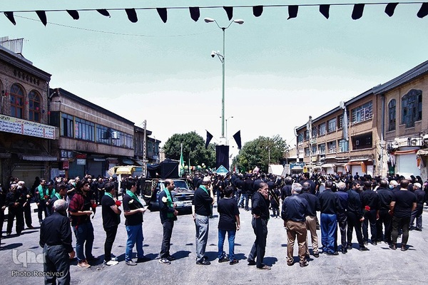 مراسم عزاداری عاشورای حسینی در شهرستان همدان