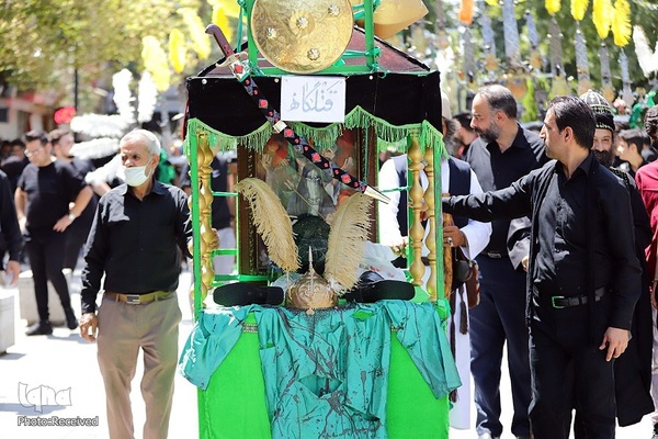 مراسم عزاداری عاشورای حسینی در شهرستان همدان