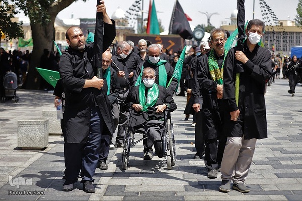 مراسم عزاداری عاشورای حسینی در شهرستان همدان