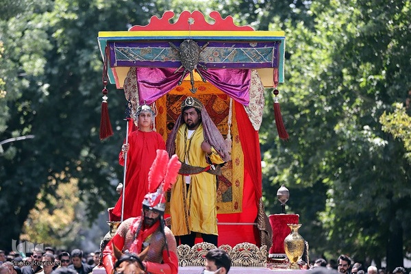 مراسم عزاداری عاشورای حسینی در شهرستان همدان