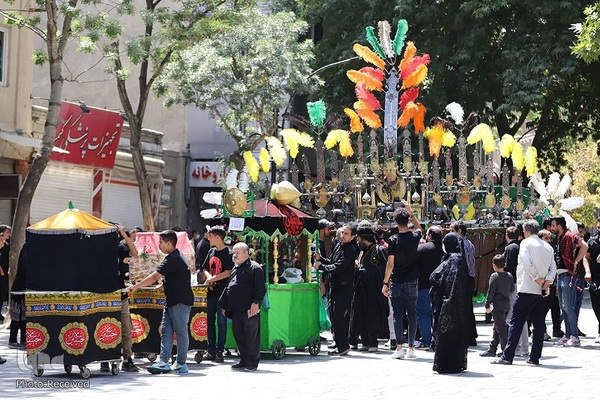 مراسم عزاداری عاشورای حسینی در شهرستان همدان