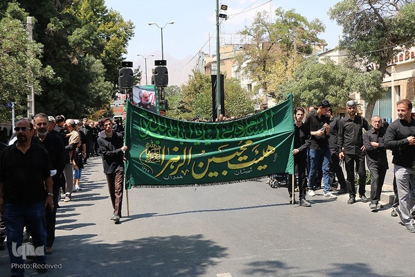 مراسم عزاداری عاشورای حسینی در شهرستان همدان