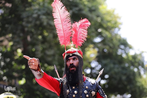 مراسم عزاداری عاشورای حسینی در شهرستان همدان