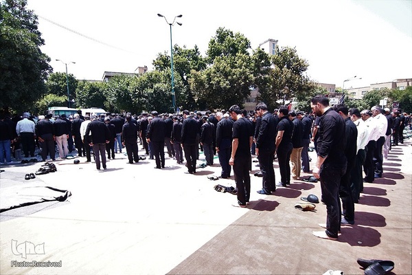 مراسم عزاداری عاشورای حسینی در شهرستان همدان