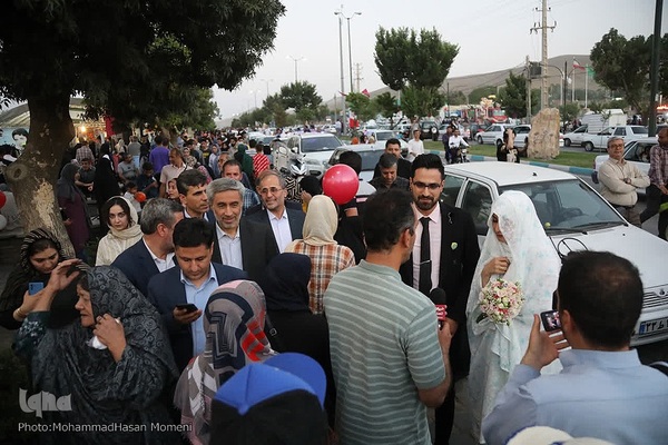 جشن ۱۸ کیلومتری عید غدیر در همدان