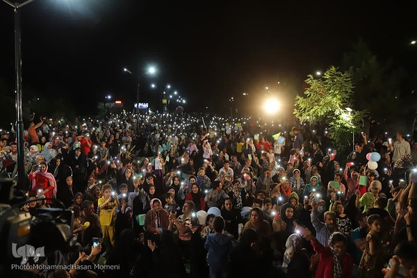جشن ۱۸ کیلومتری عید غدیر در همدان
