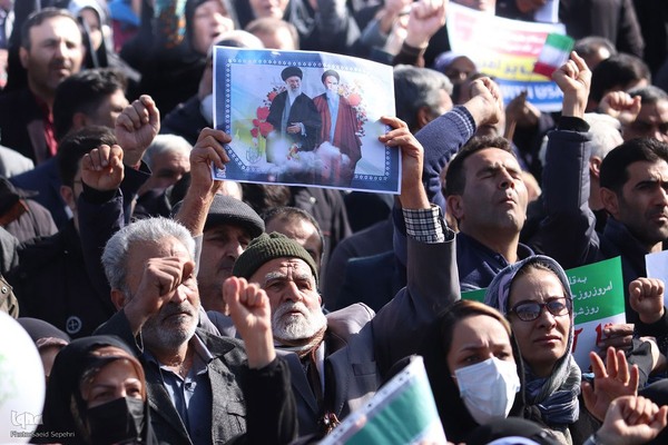 راهپیمایی ۲۲ بهمن شهرستان ملایر