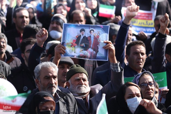 راهپیمایی ۲۲ بهمن شهرستان ملایر