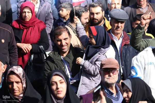 راهپیمایی ۲۲ بهمن شهرستان ملایر