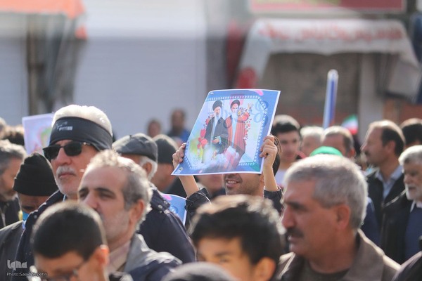 راهپیمایی ۲۲ بهمن شهرستان ملایر