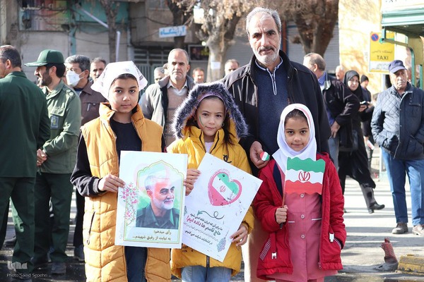 راهپیمایی ۲۲ بهمن شهرستان ملایر