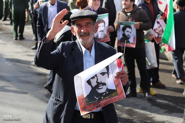 راهپیمایی ۲۲ بهمن شهرستان ملایر