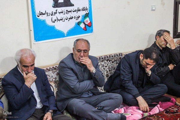 بزرگداشت شهدای خدمت و یادواره شهدای روستای رواسجان