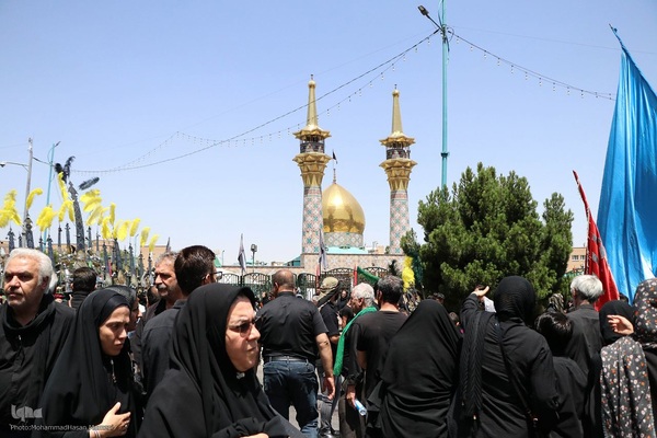 مراسم عزاداری عاشورا در همدان‎