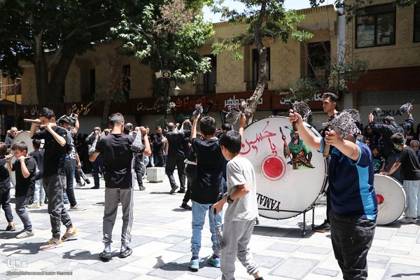مراسم عزاداری عاشورا در همدان‎