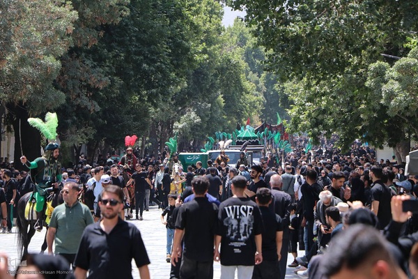 مراسم عزاداری عاشورا در همدان‎