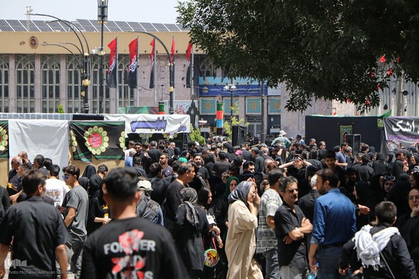 مراسم عزاداری عاشورا در همدان‎