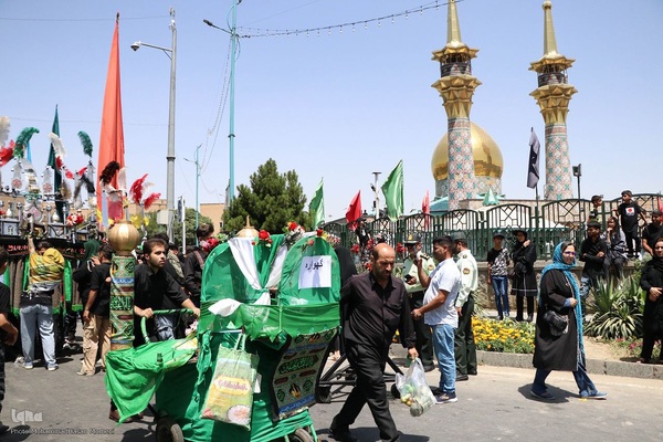 مراسم عزاداری عاشورا در همدان‎