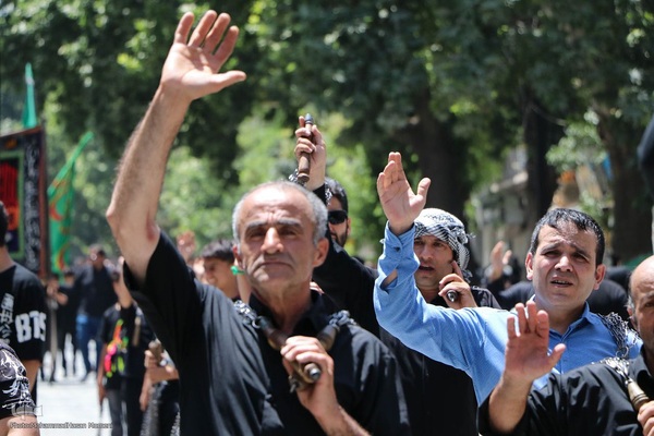 مراسم عزاداری عاشورا در همدان‎