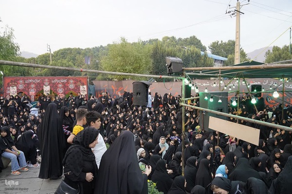 مراسم پیاده‌روی جاماندگان اربعین در شهرستان ملایر