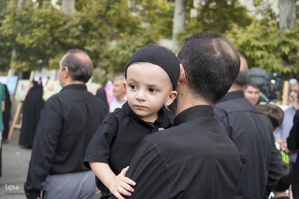 مراسم پیاده‌روی جاماندگان اربعین در شهرستان ملایر