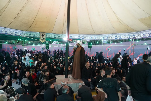 مراسم پیاده‌روی جاماندگان اربعین در شهرستان ملایر