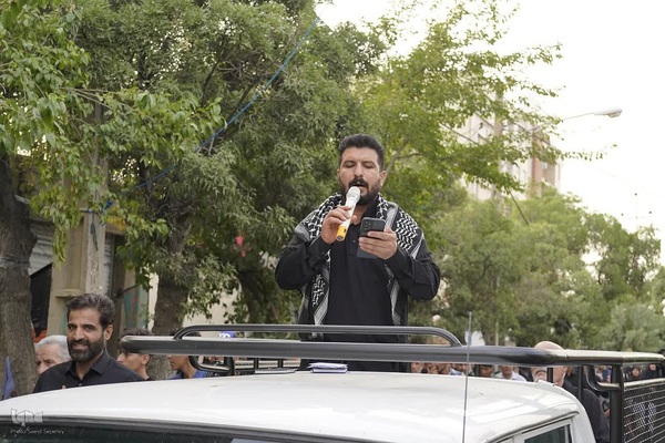 مراسم پیاده‌روی جاماندگان اربعین در شهرستان ملایر