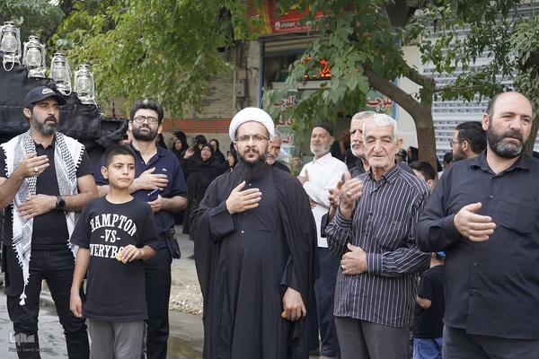 مراسم پیاده‌روی جاماندگان اربعین در شهرستان ملایر