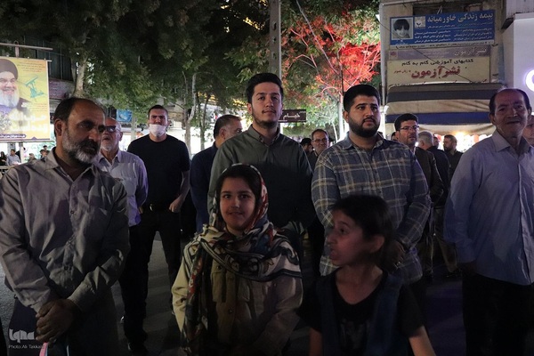 اجتماع مردم ملایر در محکومیت جنایت های رژیم صهیونیستی ‎