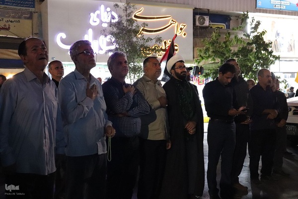 اجتماع مردم ملایر در محکومیت جنایت های رژیم صهیونیستی ‎