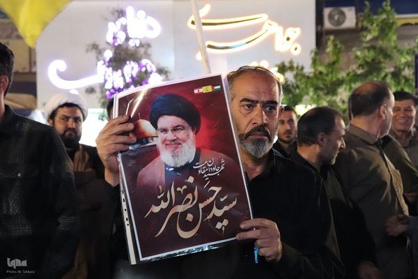 اجتماع مردم ملایر در محکومیت جنایت های رژیم صهیونیستی ‎