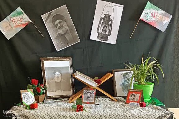 گرامیداشت شهدای جبهه مقاومت در مدارس ملایر