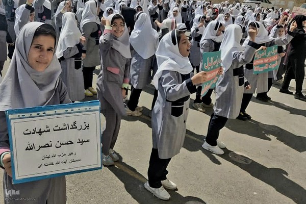 گرامیداشت شهدای جبهه مقاومت در مدارس ملایر