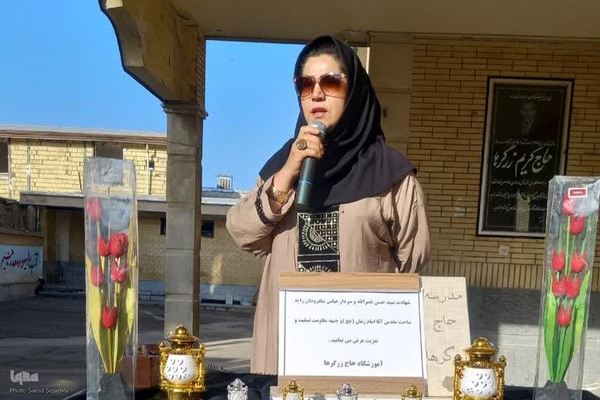 گرامیداشت شهدای جبهه مقاومت در مدارس ملایر