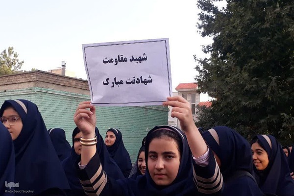 گرامیداشت شهدای جبهه مقاومت در مدارس ملایر