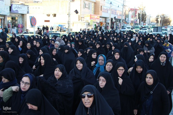 دسته عزاداری هیئت خواهران شهرستان ملایر