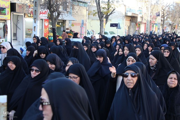 دسته عزاداری هیئت خواهران شهرستان ملایر