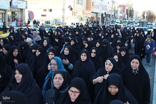 دسته عزاداری هیئت خواهران شهرستان ملایر