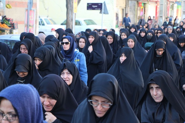 دسته عزاداری هیئت خواهران شهرستان ملایر