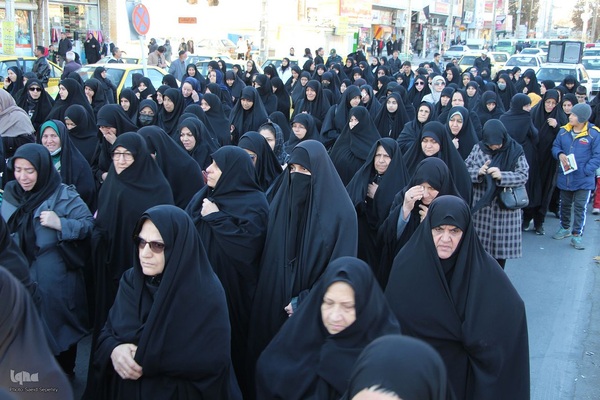 دسته عزاداری هیئت خواهران شهرستان ملایر