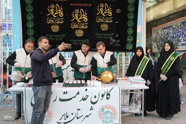 دسته عزاداری هیئت خواهران شهرستان ملایر