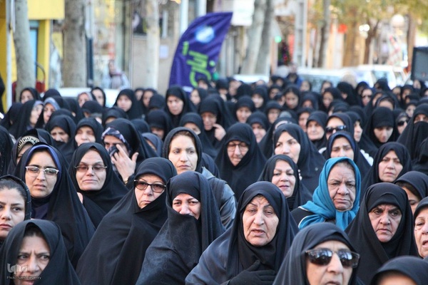 دسته عزاداری هیئت خواهران شهرستان ملایر