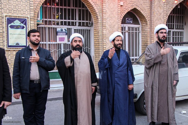 دسته عزاداری روز شهادت حضرت فاطمه زهرا سلام الله علیها شهرستان ملایر